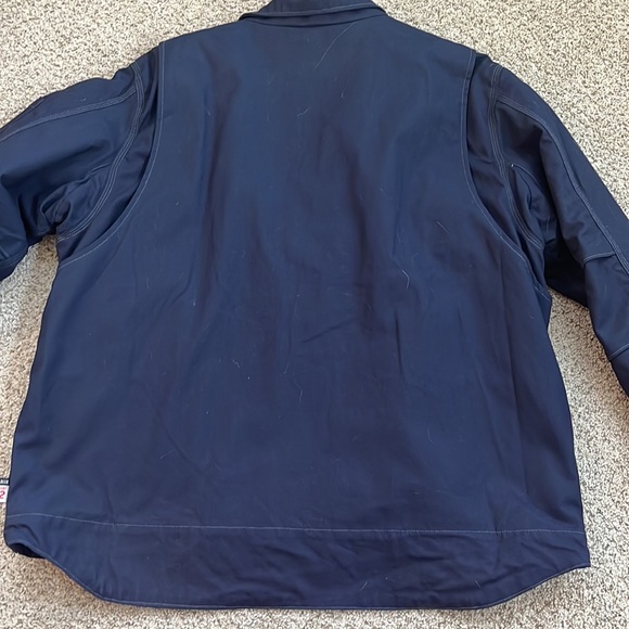 Carhartt FR Full Swing, Navy, Mens XL jacket - Picture 10 of 16